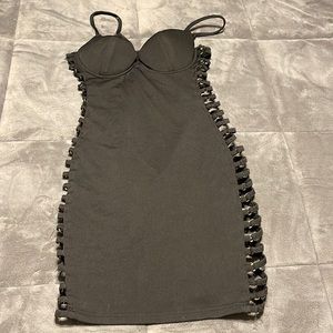 Windsor Black Strappy Dress